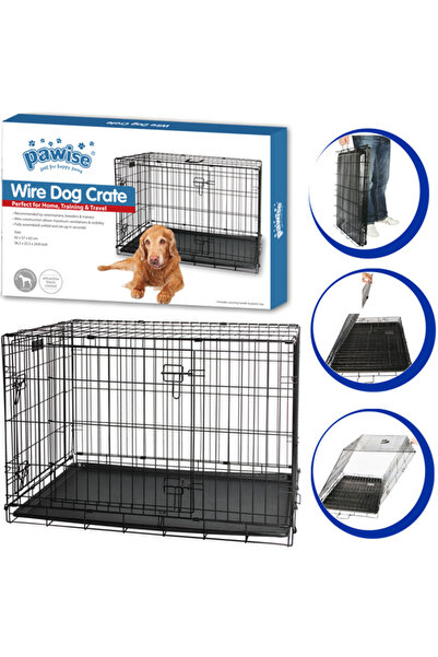 Pawise COSMOTEX Metal Köpek Kafesi (160131) 78x48x55 cm