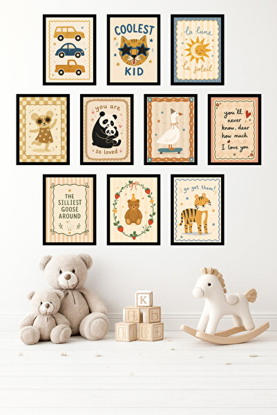 UNT Set de 10 pasteluri cu aspect de ramă |   Camera bebelușului |   Set de p...