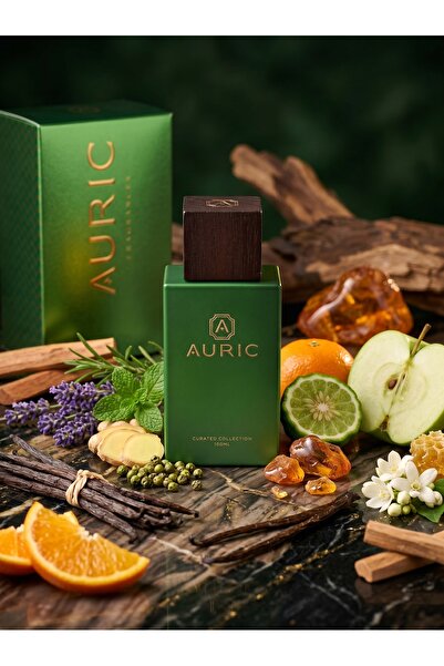 AURIC عطر أكستون للرجال - 100 مل عطر فاخر للرجال - برائحة الحمضيات المنعشة وا...