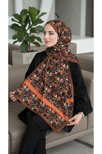 Big ModaEbrar Patterned Soft Shawl - 041
