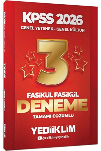 Ankara Kitap Merkezi 2026 KPSS Genel Yetenek Genel Kültür Tamamı Çözümlü Fasi...