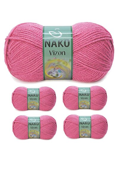atastore2017 5 Pieces Mink Premium Acrylic Hand Knitting Yarn Wool Color No:1...