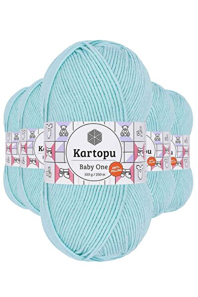 atastore2017 5 Pieces Baby One Non-Pilling Hand Knitting Yarn Wool Baby Blue ...