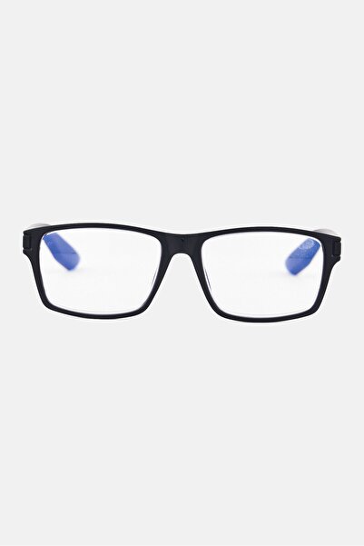 A & A Glasses Men WRS7211S Rectangular Reading Glass, Black