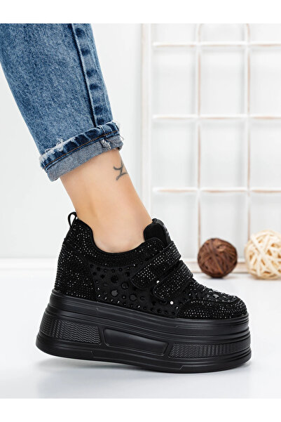 mei Pantofi Sport Dama cu Platforma 3591-8 Negru