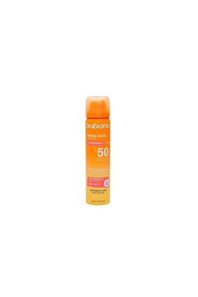 Babaria Face sun protection spray, SPF 50, with aloe vera & niacinamide, Baba...