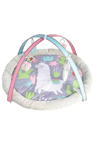 Little Learners - Little Llama 3-In-1 Baby Activity Gym and Play Mat | Sensor...