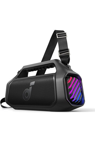 Anker Soundcore Boom 2 Plus Portable Speaker, 140W, BassUp 2.0, IPX7, RGB Lig...