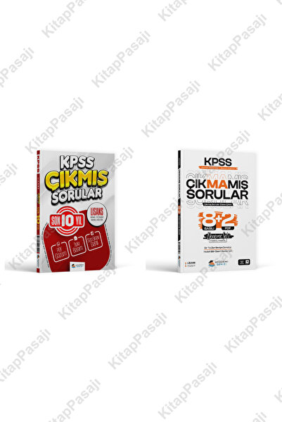 Ulti Yayınları Akademi Denizi KPSS GYGK Çıkmamış Sorular 8+2 Deneme Seti ve G...