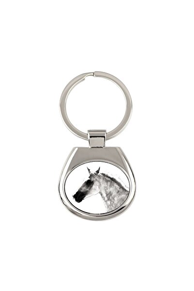 Art - Dog Art-Dog Barb Horse Breloc Metalic Personalizat – Pandantiv cu Impri...