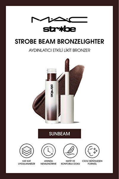 M.A.C Strobe Beam Aydınlatıcı Etkili Likit Bronzer - Sunbeam
