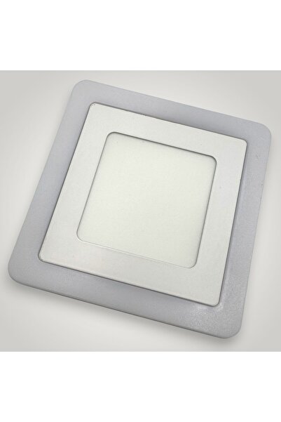 DELIGHT Square LED Spot Two Colors 12+6W 3000k-6500k Three Functions