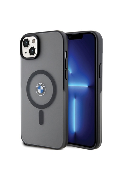 BMW BMHMP14MDSLK iPhone 14 Plus / 15 Plus 6.7 " carcasă rigidă neagră Signatu...