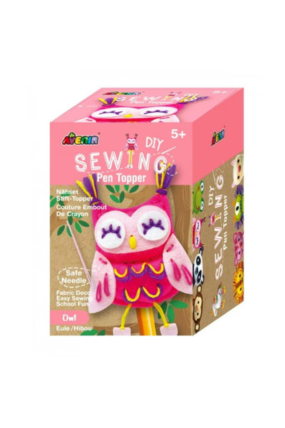 AVENİR Sewing Set - Pencil Topper: Owl