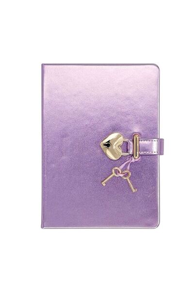 Victoria's Journals Vj Hush Hush Kilitli Metalik Defter Kutulu 80 Gram 160 Ya...