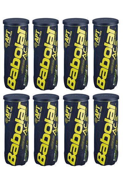 Padel Ace 3'lü 8 Kutu Padel Topu
