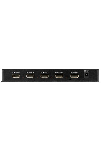 LİNDY HDMI 4x1 Multi-View Switch - video/audio switch - 4 ports
