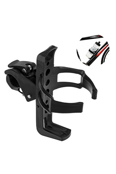 Zumzeria Adjustable Black Base Water Bottle Holder for Bicycles 15.5x8.5x14.5cm