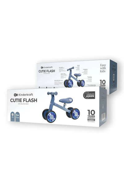Kinderkraft BALANCE BIKE CUTIE FLASH, BLUE