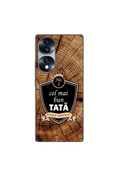 OEM Husa compatibila cu Honor 70 Silicon Gel Tpu Model Cel Mai Bun Tata