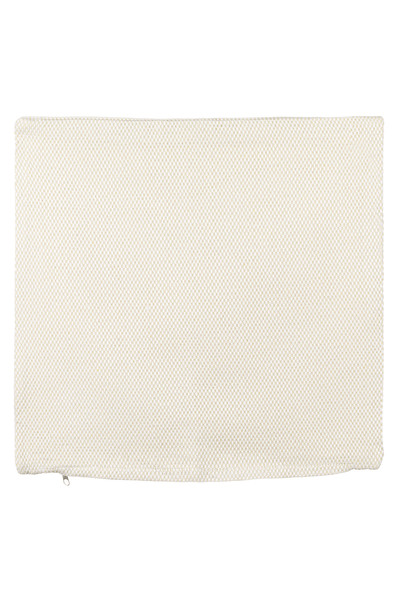 OEM Față de pernă ecru cu model în relief 45x45cm