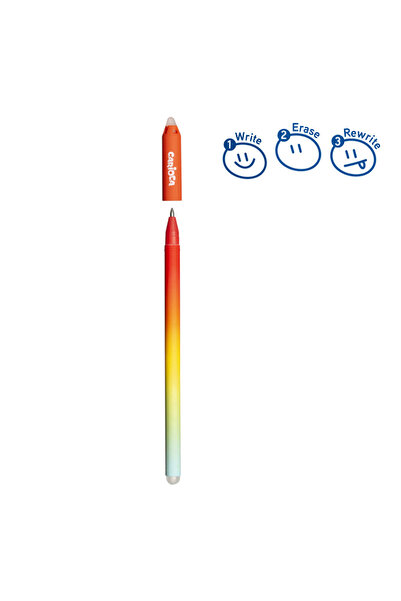 carioca Thermosensitive Red Ink Pen & Oops Easy Gradient Eraser