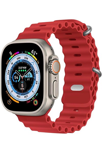 ZTECH حزام Ocean Band متوافق مع ساعة أبل ألترا 49 ملم و45 ملم و44 ملم و42 ملم...