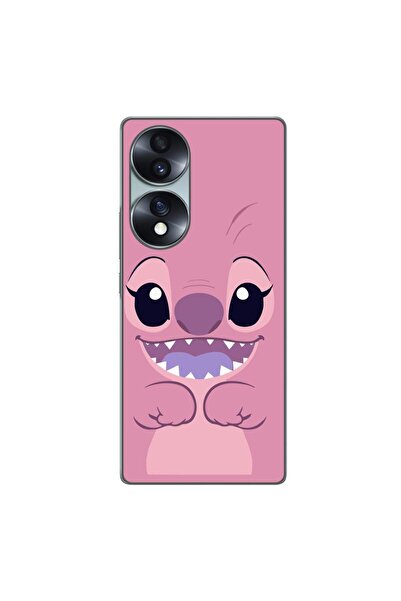 OEM Husa compatibila cu Honor 70 Silicon Gel Tpu Model Stitch Angel Happy
