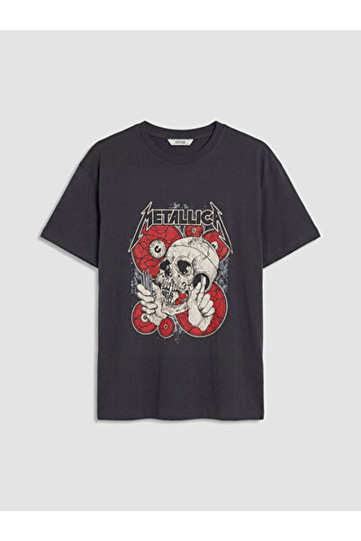 LC Waikiki Γυναικεία μπλουζάκια με στάμπα Zero Roba Collar από το Shining Store
