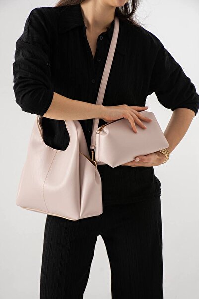 H&D COLLECTİON Women's New Season Puppy Bag (Length 20 Width 23 cm)