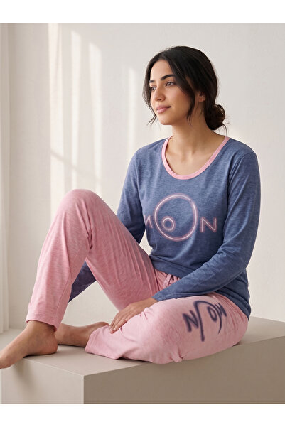 Bousni 2 Piece Shirt and Pajama Cotton Outfit, Soft Summer Loungewear/ Nightwear