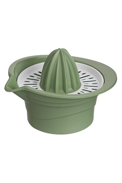 Zumzeria Storcator de citrice din plastic, verde mentă și alb, 250ml