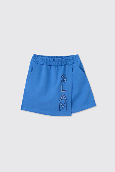 Panço Baby Girl Saks Skirt
