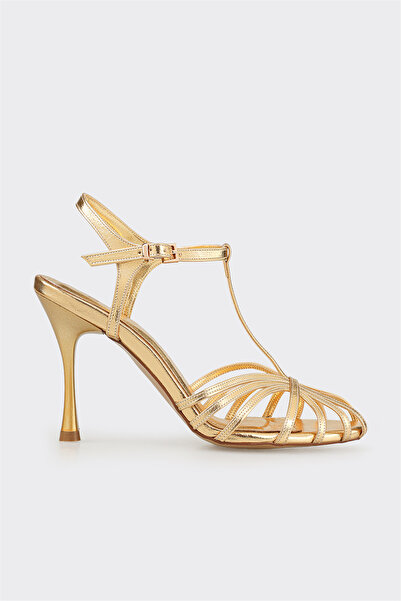 Elle Shoes Gold Kadın Klasik Sandalet