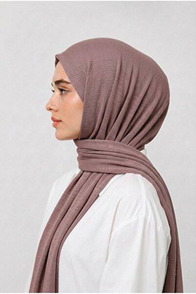 bonni Çift Dikişli Penye Şal 70x185 cm – Yumuşak Dokulu Kaymaz Günlük Şal