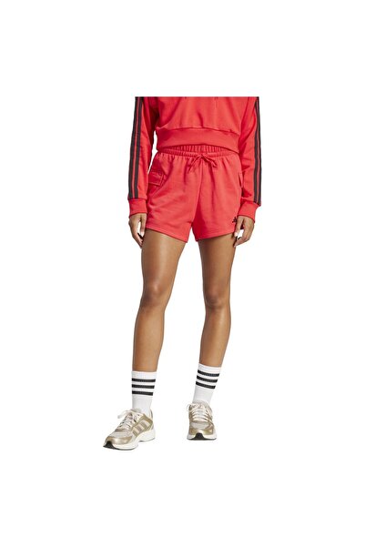 adidas Womens Small Logo French Terry Cargo Shorts M