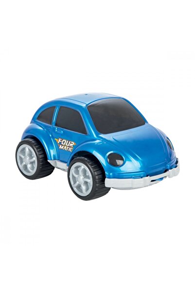 PİLSAN Masinuta interactiva pentru copii cu mecanism Pull-Back 4x4 Color Blue