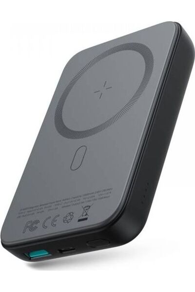 Joyroom Powerbank JR-W020 Mini Magnetic MagSafe Wireless 10000mAh Negru