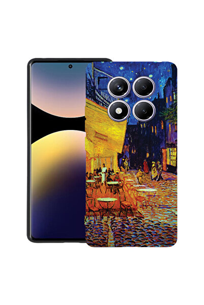 bestcase Husă TPU Ultra Subțire pentru Xiaomi Redmi Note 15 Pro 4G, Van Gogh ...