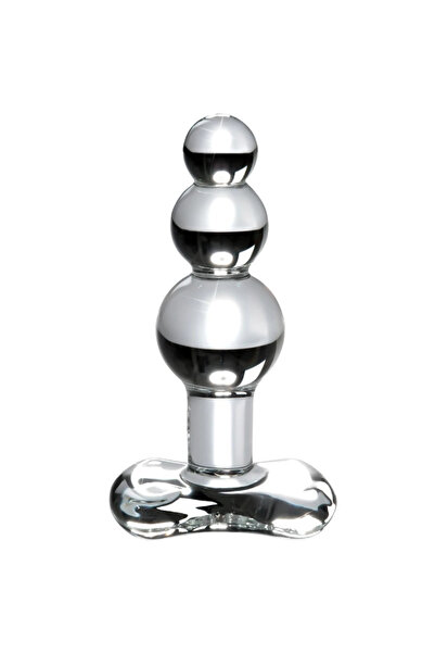 Pipedream İcicles No.47 Hand Blown Glass Massager Cam Anal Plug