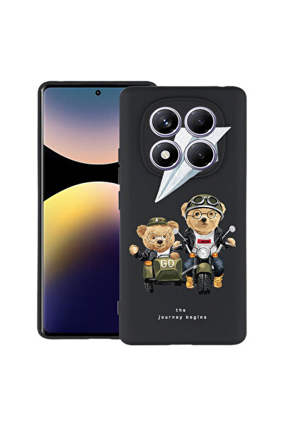 bestcase Husă TPU Ultra Subțire pentru Xiaomi Redmi Note 15 Pro 4G, Teddy On ...