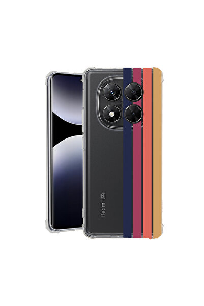bestcase Husă Antișoc pentru Xiaomi Redmi Note 15 Pro 4G, Linii Retro, 314361...
