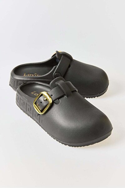 Raneel Kazançlı Alışveriş Women's Closed Front Single Buckle Anti-Slip Slippe...