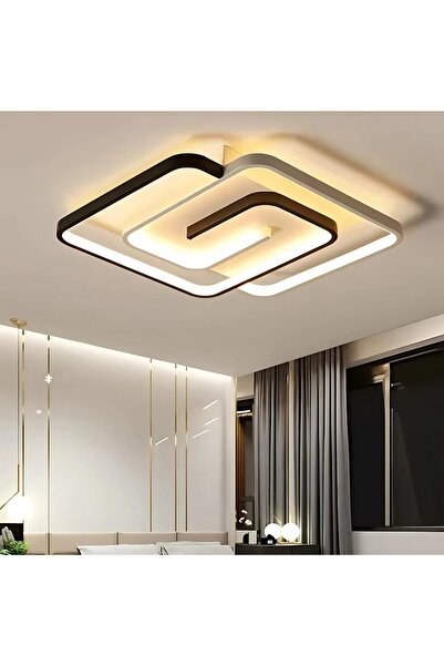 Elektroyou Mabel Modern 3 Renk Ledli Mimari Tasarım Plafonyer Ledli Avize