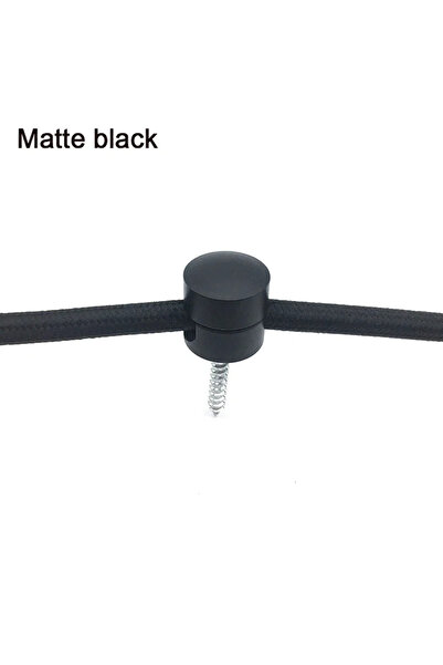 Choice black 3pcs 3 pcs of pendant lights, aluminum cable hooks, Hanging Pend...