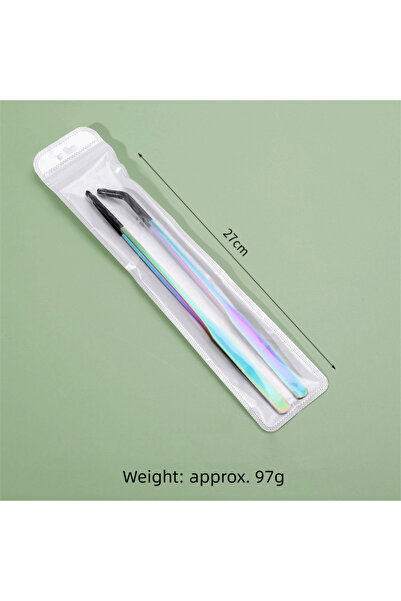 Choice As Shown 2PCS Stainless Steel Reptile Feeding Tongs with Tip Terrarium...