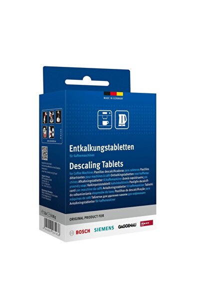 Bosch Bosch espresso machine descaling tablets, 12 pcs, 18 grams