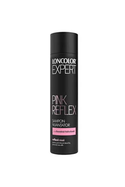 Loncolor Sampon nuantator Expert Pink Reflex pentru par blond, grizonat si al...