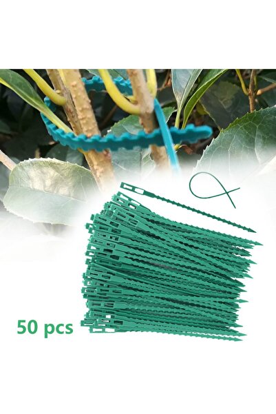 Choice 50pcs Adjustable Plastic Plant Cable Ties Reusable Cable Ties for Gard...
