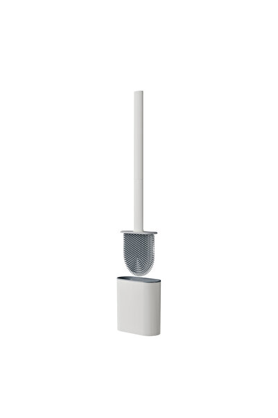 Choice white 1 multi-functional flat toilet brush toilet brush tool bathroom ...